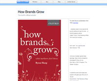 Tablet Screenshot of marketinglawsofgrowth.com